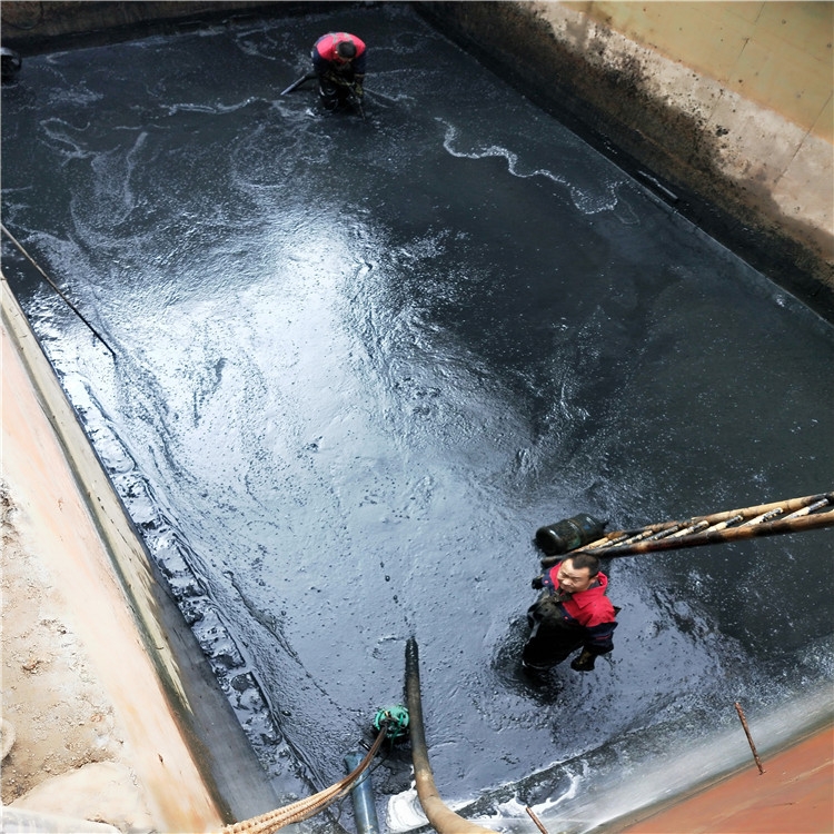 韩城废水池清理