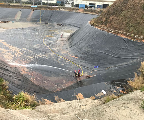 韩城废水池清理