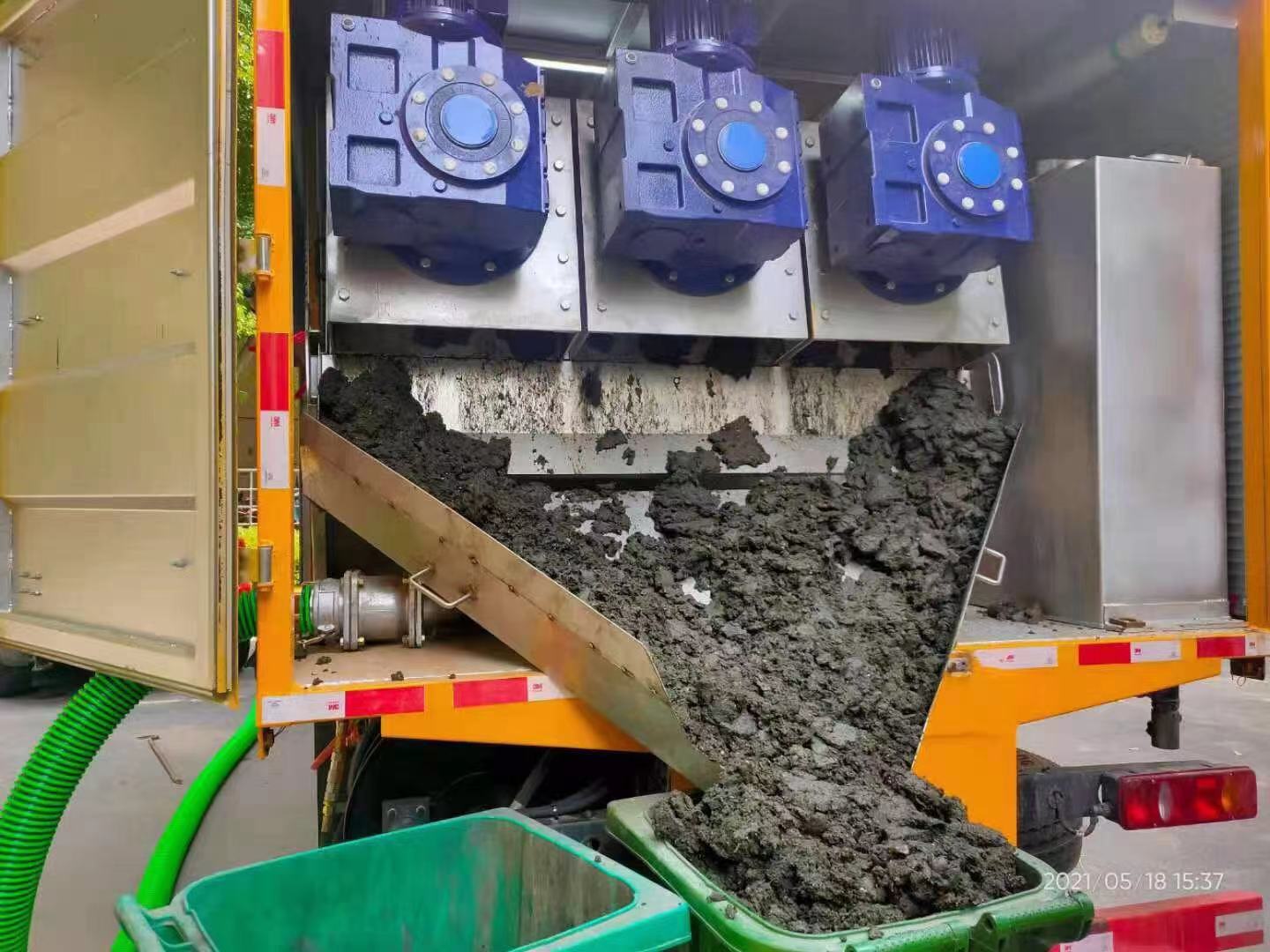 韩城化粪池清掏城市维护站-泥浆净化干湿分离处理